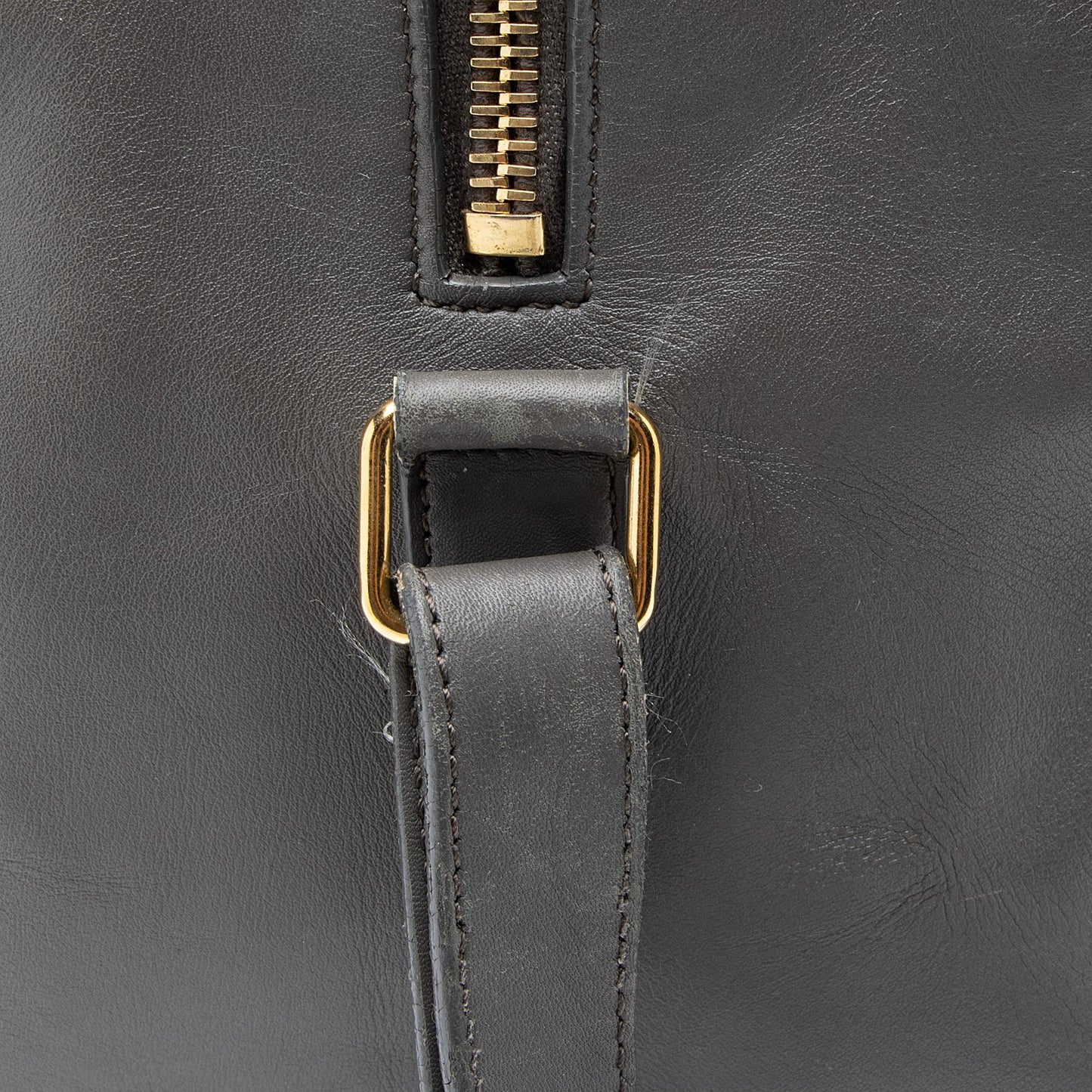 Saint Laurent Calfskin Duffle 6 Satchel 23052