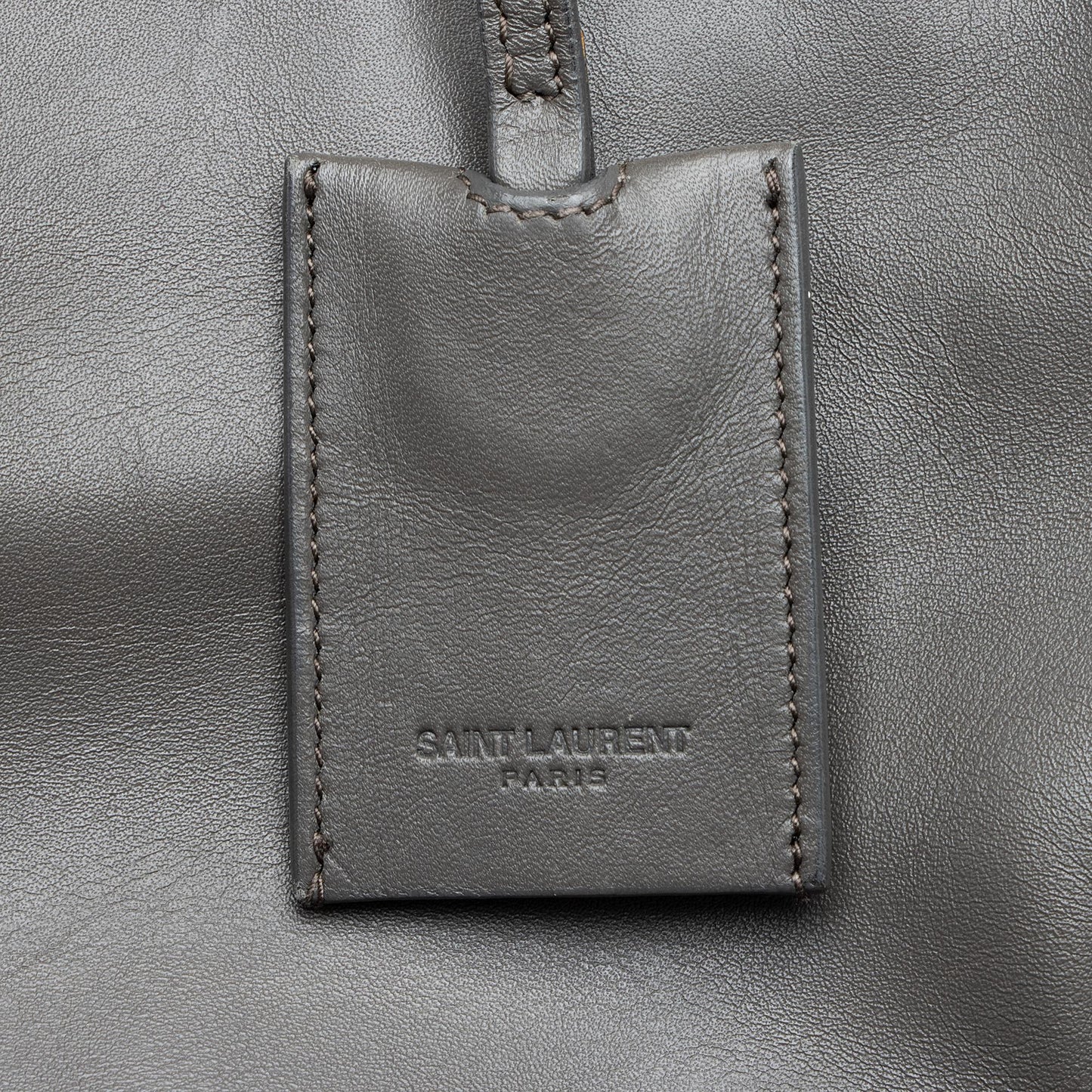 Saint Laurent Calfskin Duffle 6 Satchel 23052