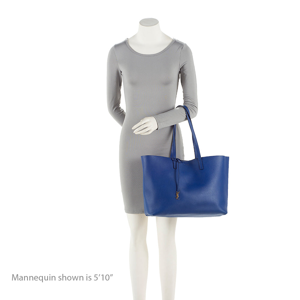 Saint Laurent Calfskin Large Shopping Tote 20468
