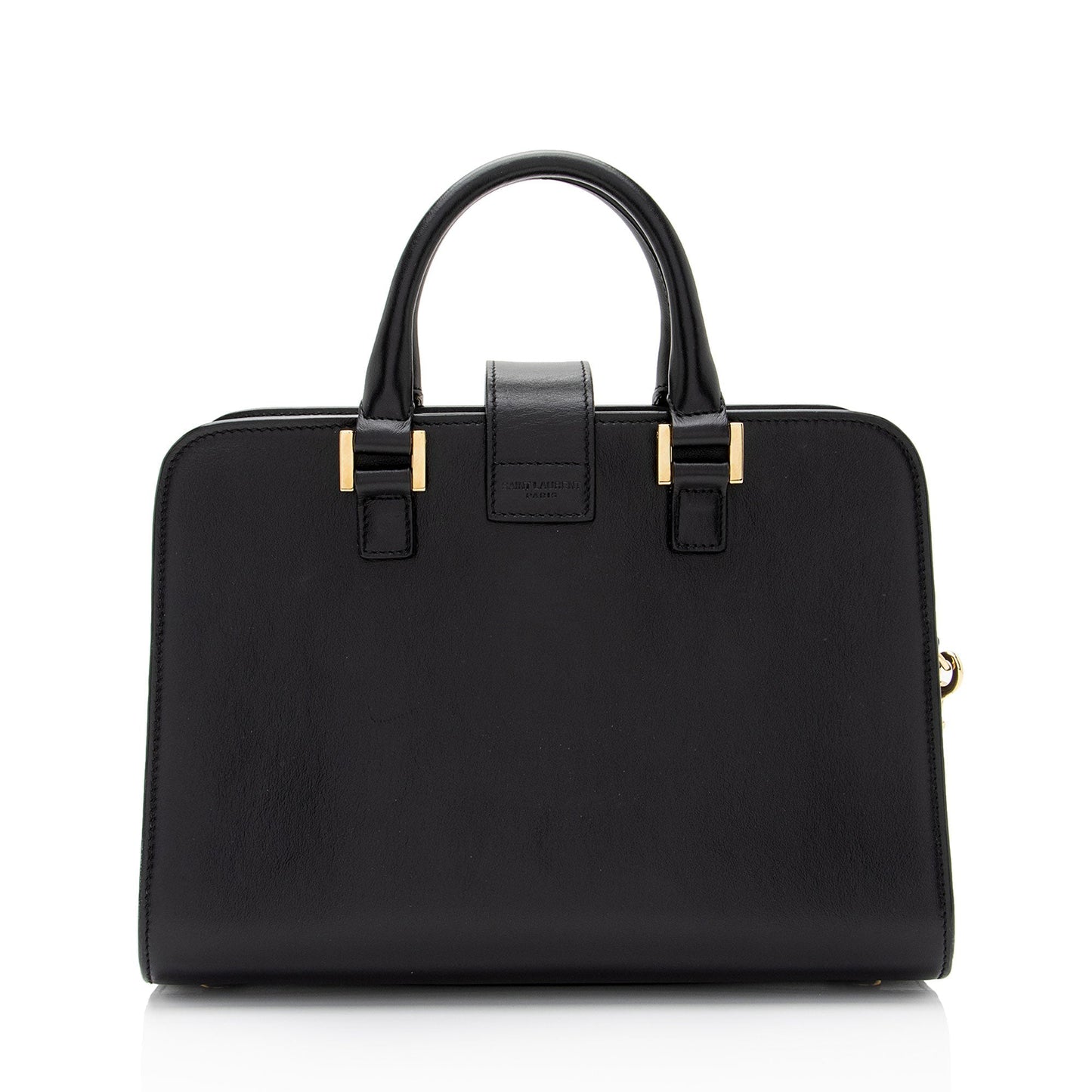 Saint Laurent Calfskin Monogram Baby Cabas Tote Emwqyt