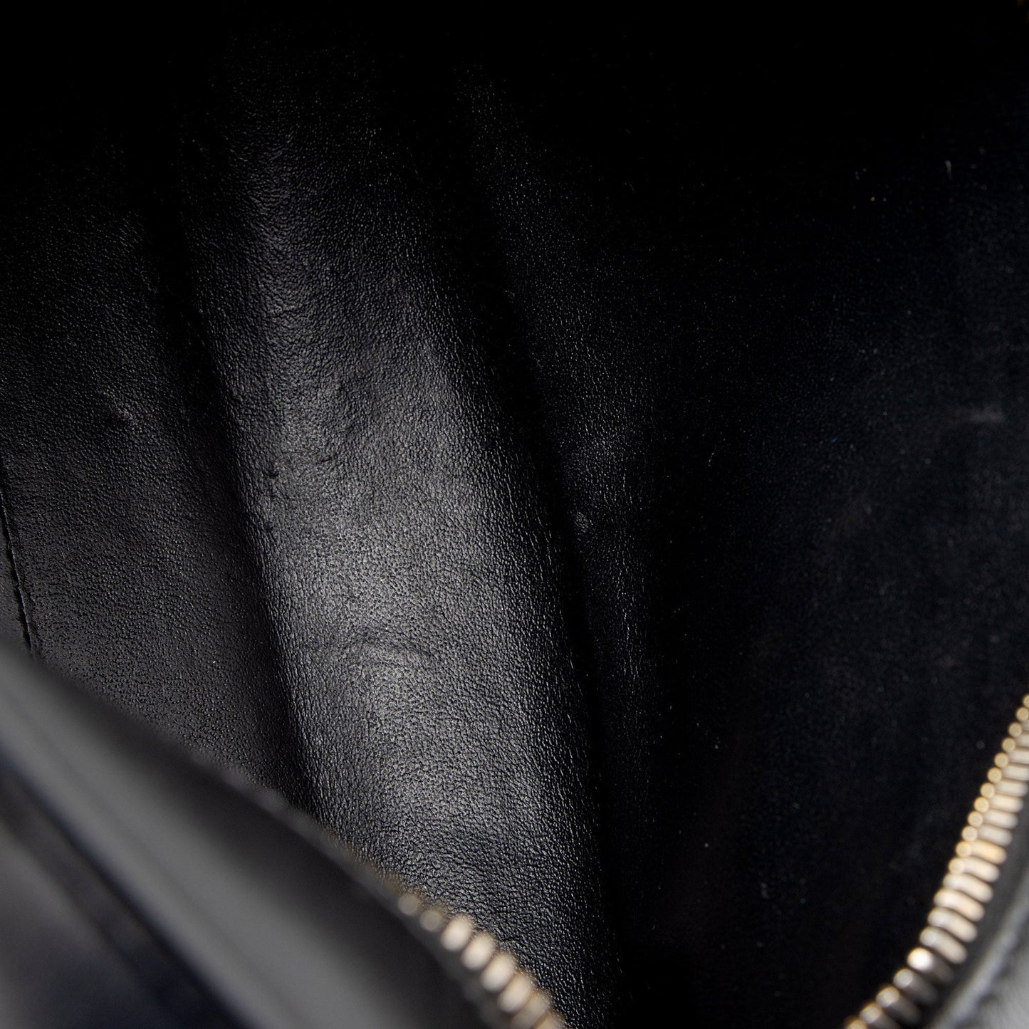Saint Laurent Calfskin Monogram Baby Cabas Tote Emwqyt