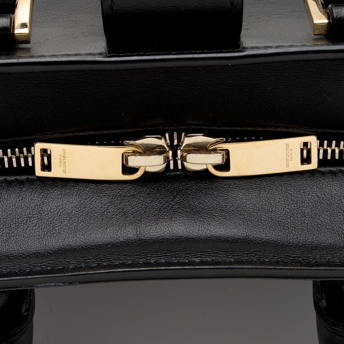Saint Laurent Calfskin Monogram Baby Cabas Tote Emwqyt