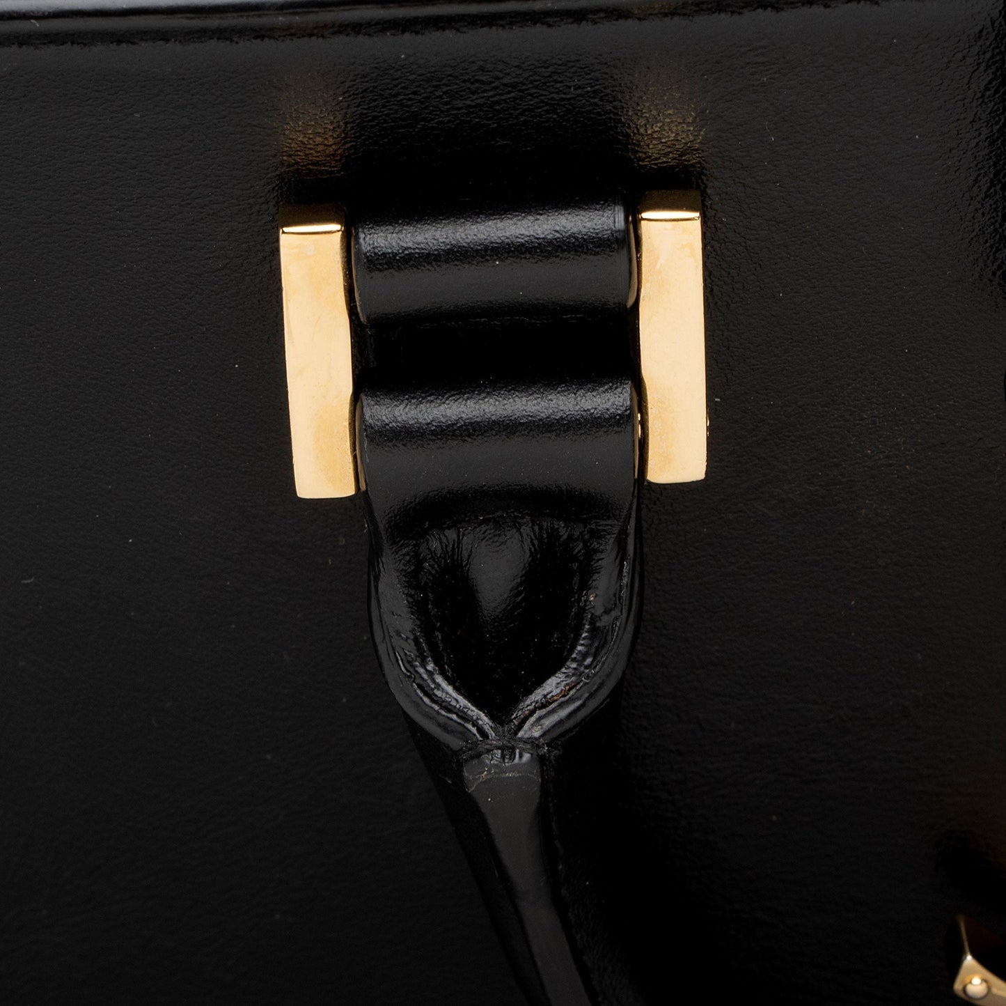Saint Laurent Calfskin Monogram Baby Cabas Tote Emwqyt
