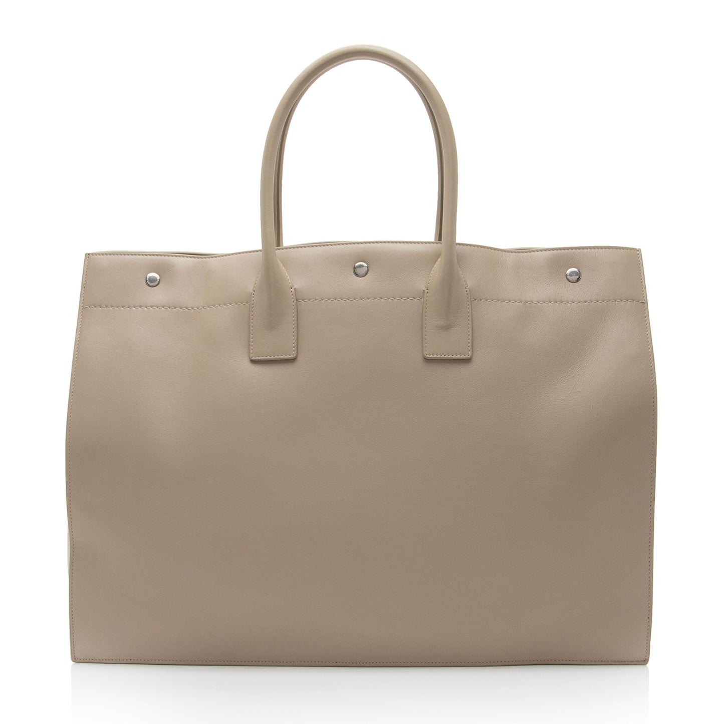 Saint Laurent Calfskin Rive Gauche Large Tote Dugo0W