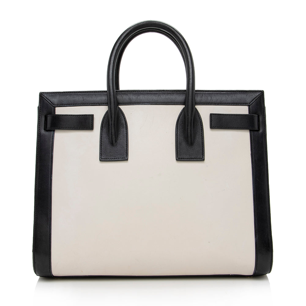 Saint Laurent Calfskin Sac De Jour Small Tote