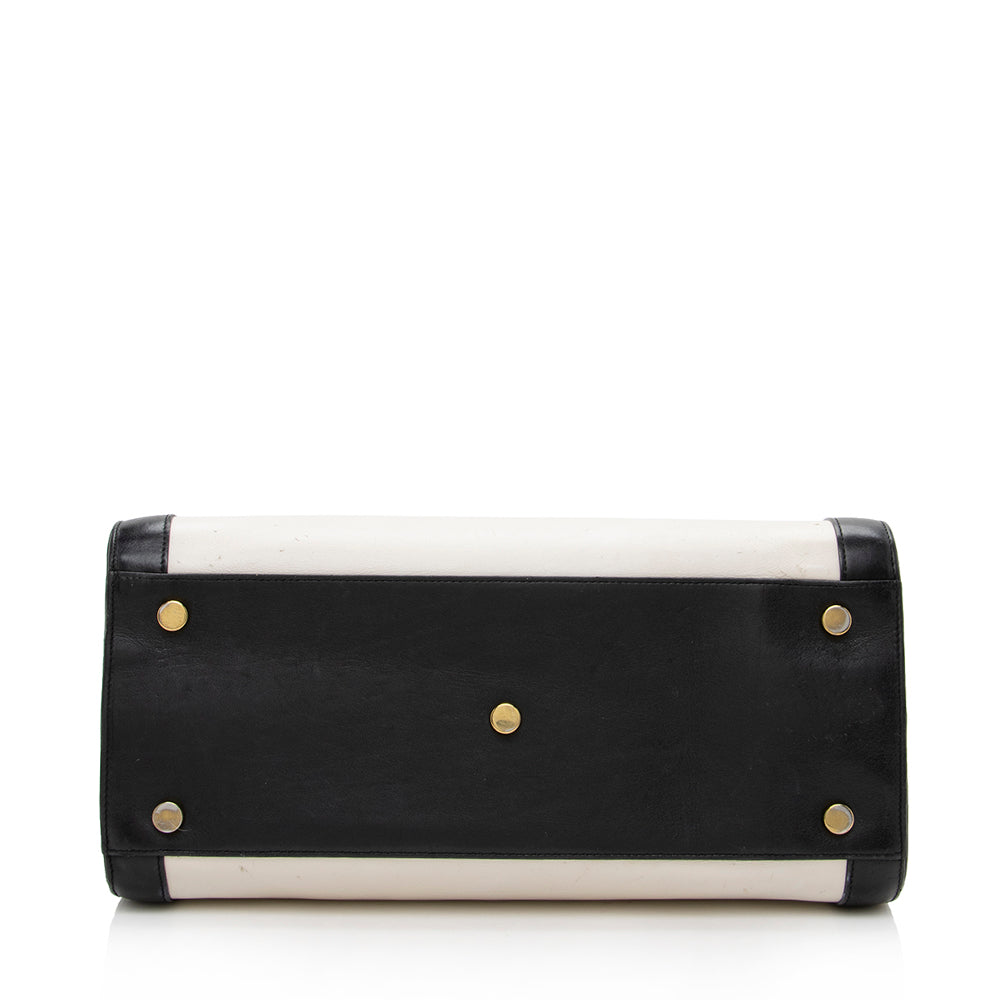 Saint Laurent Calfskin Sac De Jour Small Tote