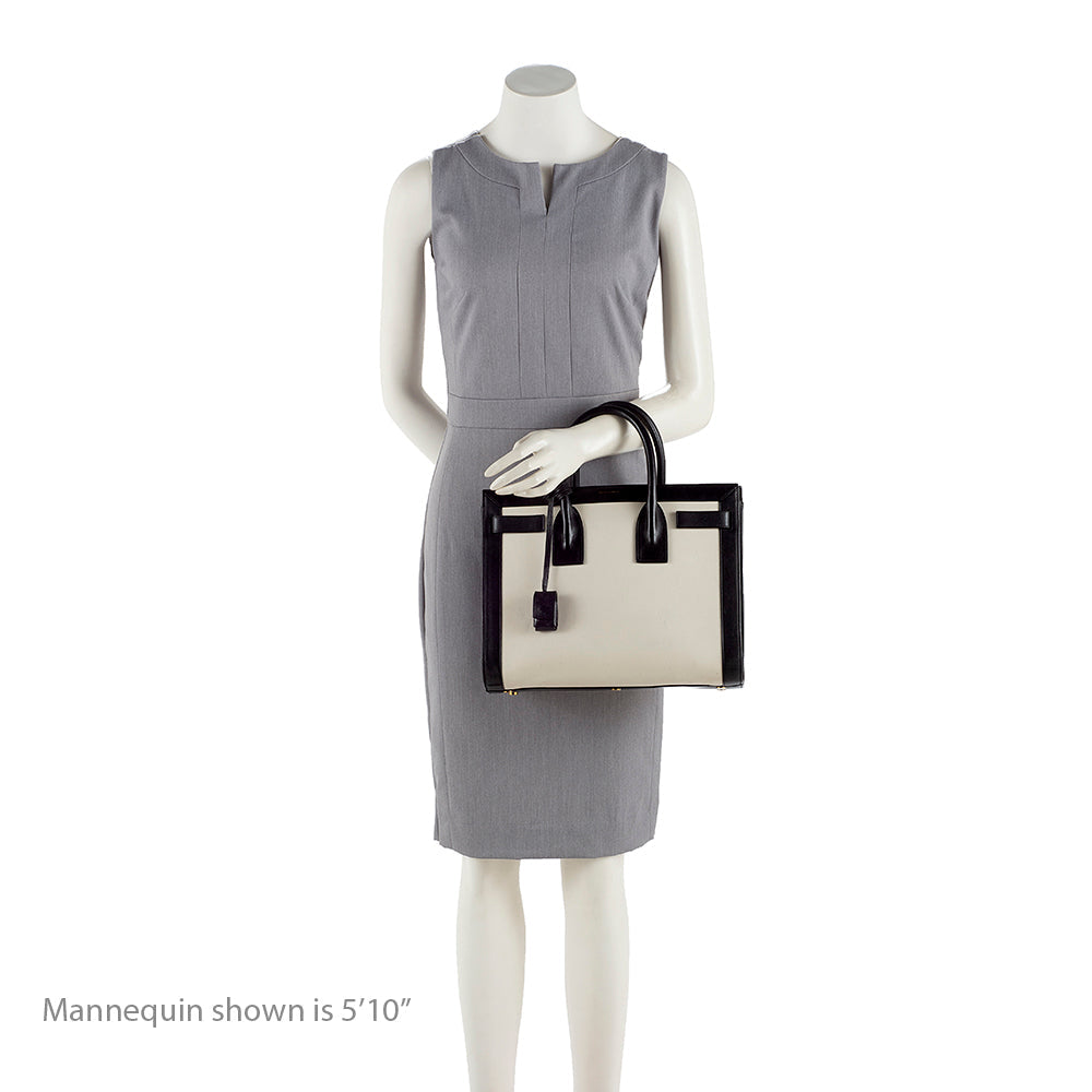 Saint Laurent Calfskin Sac De Jour Small Tote