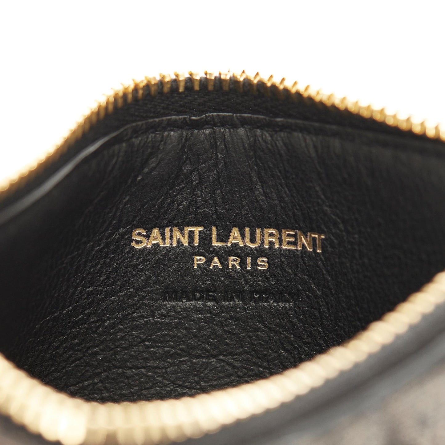 Saint Laurent Canvas Card Holder (SHG-33961