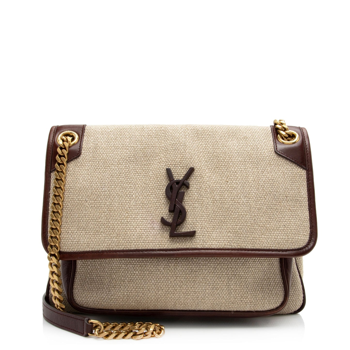 Saint Laurent Canvas Monogram Niki Medium Shoulder Bag JdPwmb