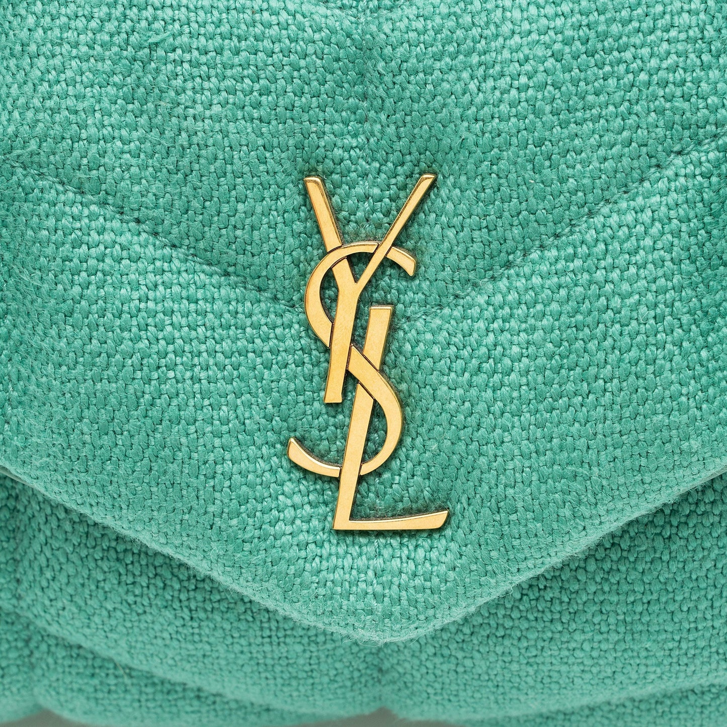 Saint Laurent Canvas Monogram Puffer LouLou Toy Shoulder Bag mJ1fT5