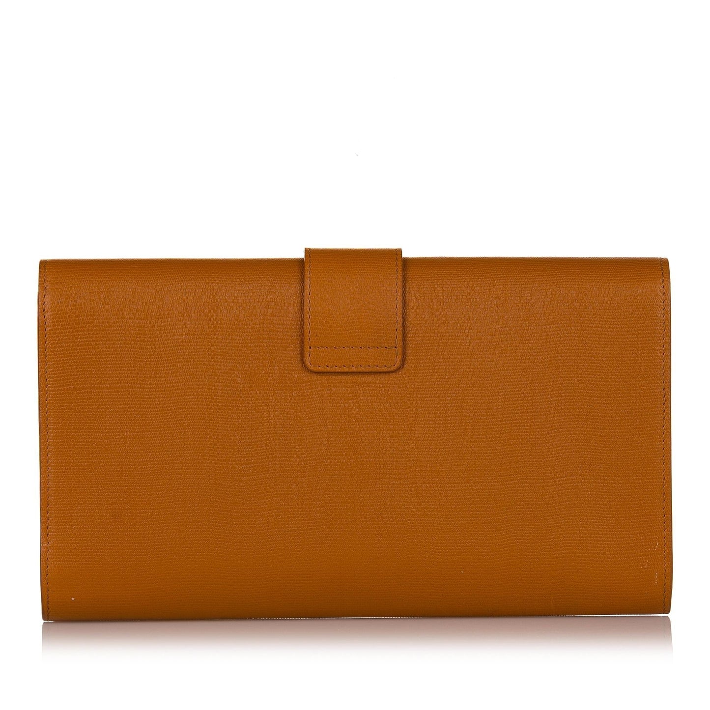 Saint Laurent Chyc Ligne Leather Clutch Bag (SHG-33667