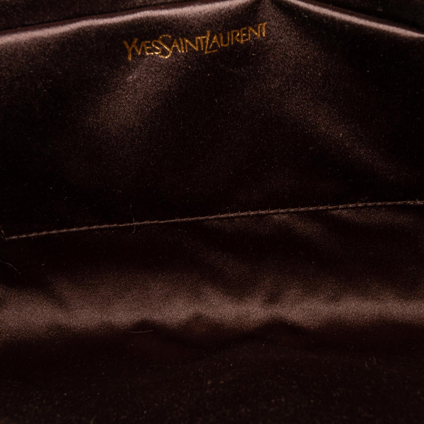 Saint Laurent Chyc Ligne Leather Clutch Bag (SHG-33667
