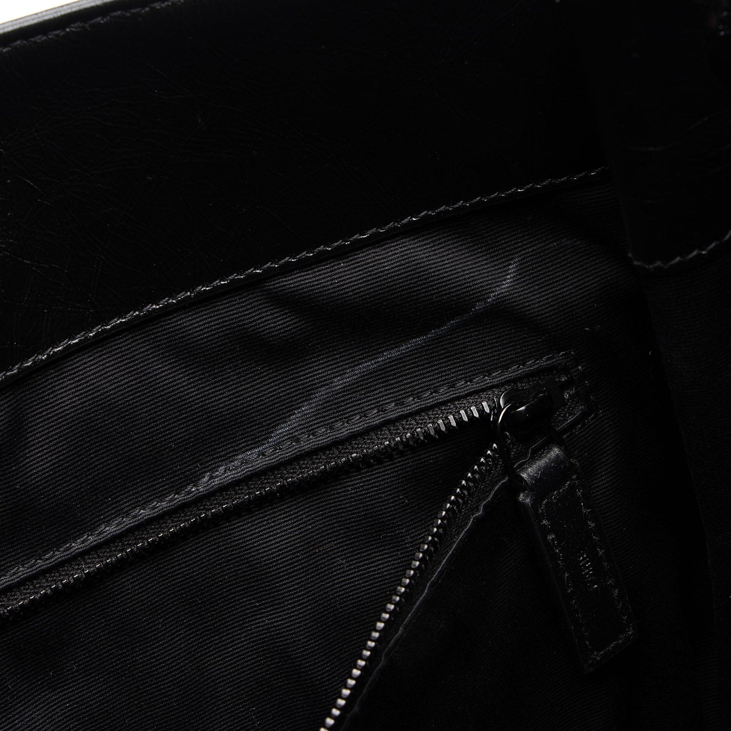 Saint Laurent Crinkled Calfskin Monogram Niki Medium Shopping Tote HoUdcp