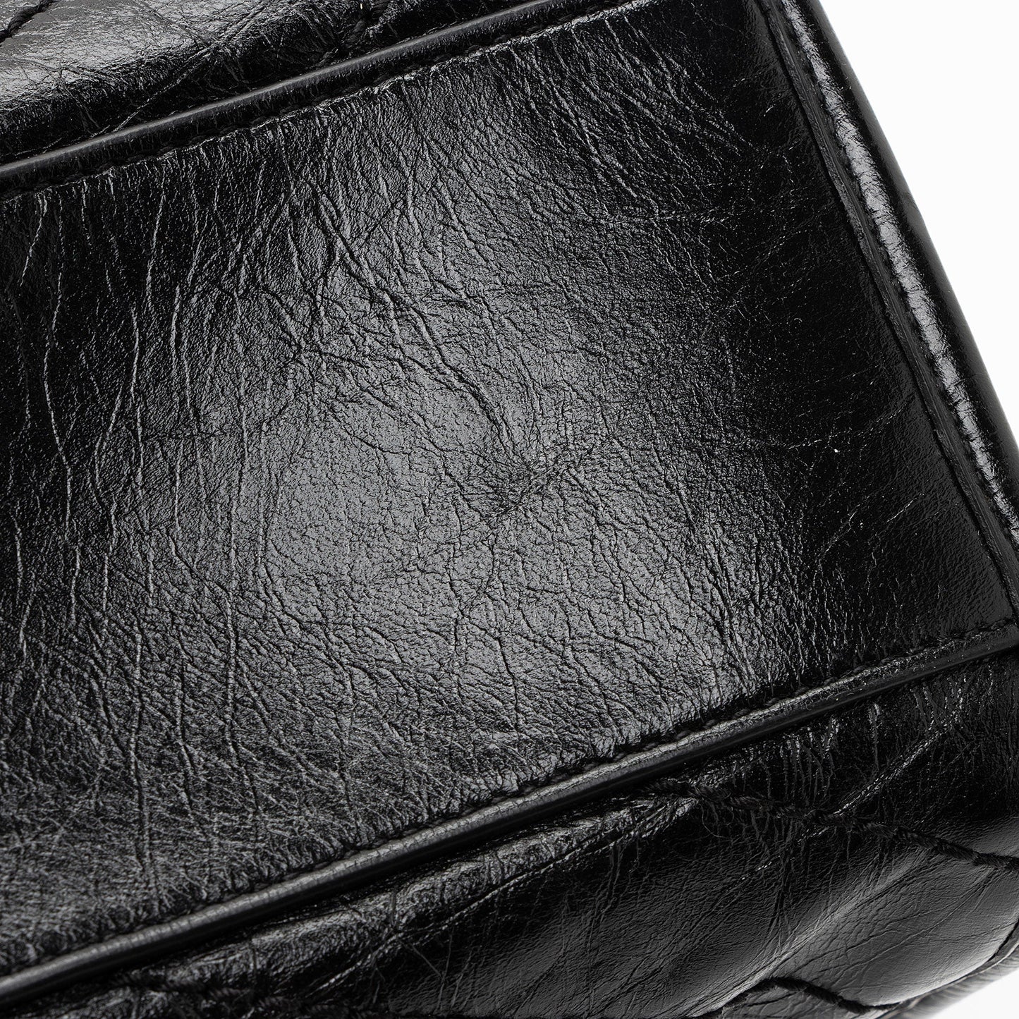Saint Laurent Crinkled Calfskin Monogram Niki Medium Shopping Tote HoUdcp