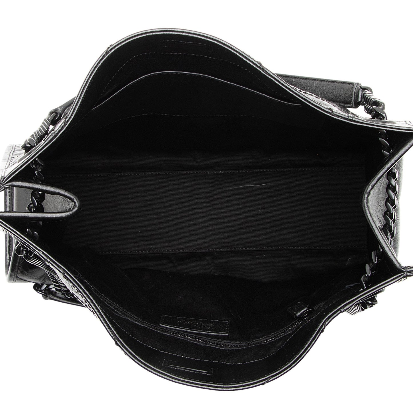 Saint Laurent Crinkled Calfskin Monogram Niki Medium Shopping Tote HoUdcp