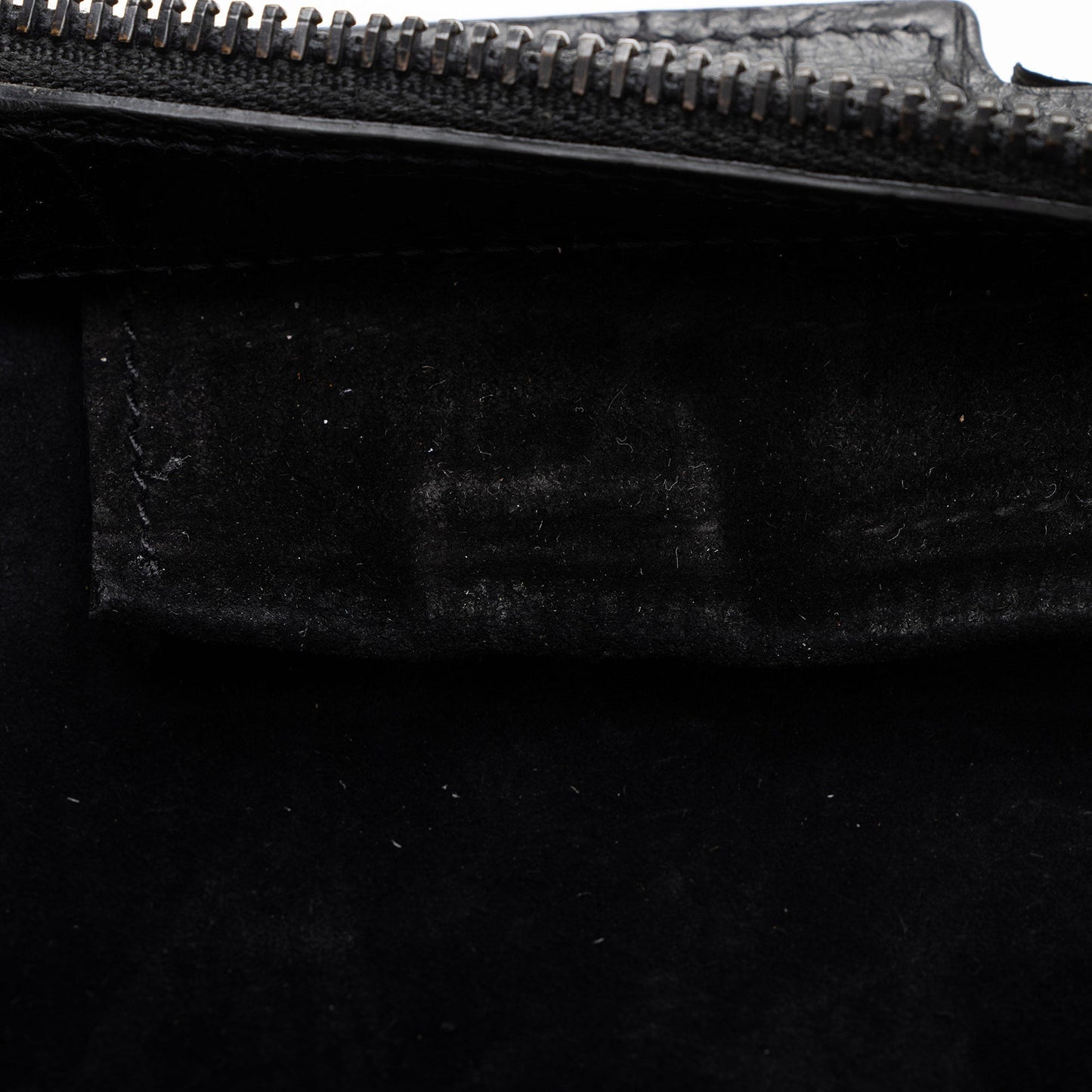 Saint Laurent Croc Embossed Leather Monogram Baby Cabas Tote QBG3Zi