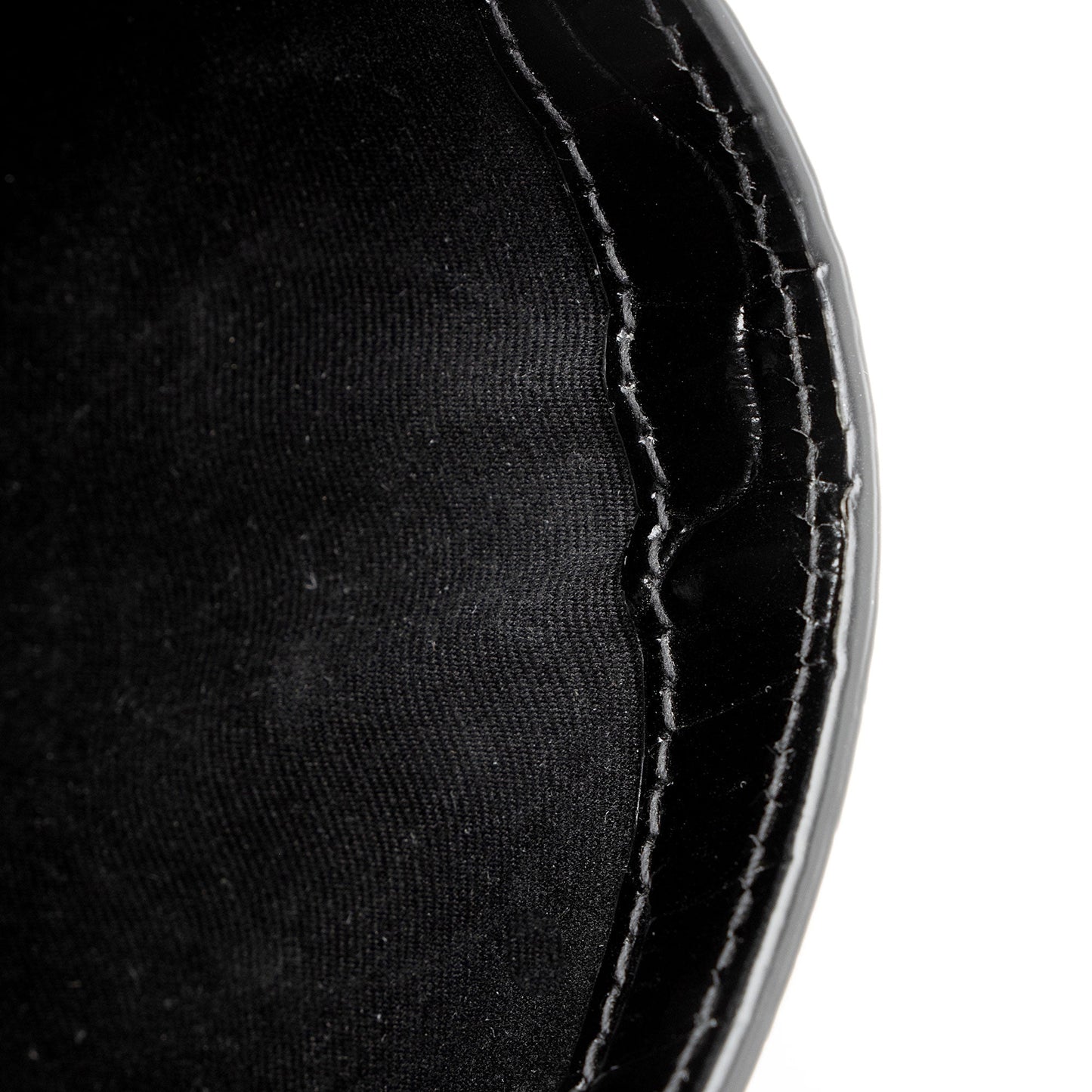 Saint Laurent Croc Embossed Leather Monogram Baby Uptown Clutch ZduBsW