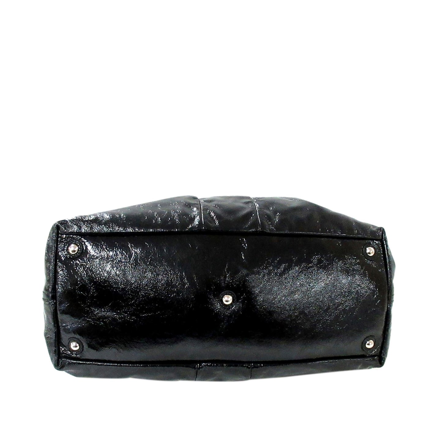 Saint Laurent Easy Y Patent Leather Tote Bag (SHG-33497