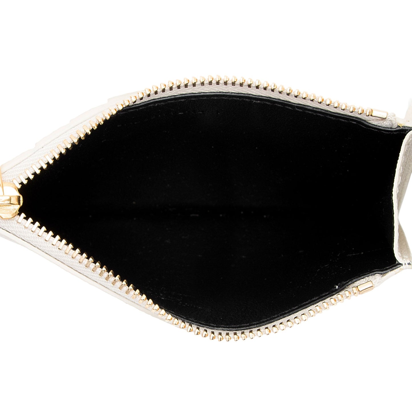 Saint Laurent Grain de Poudre Fragments Zipper Card Case CE2v77