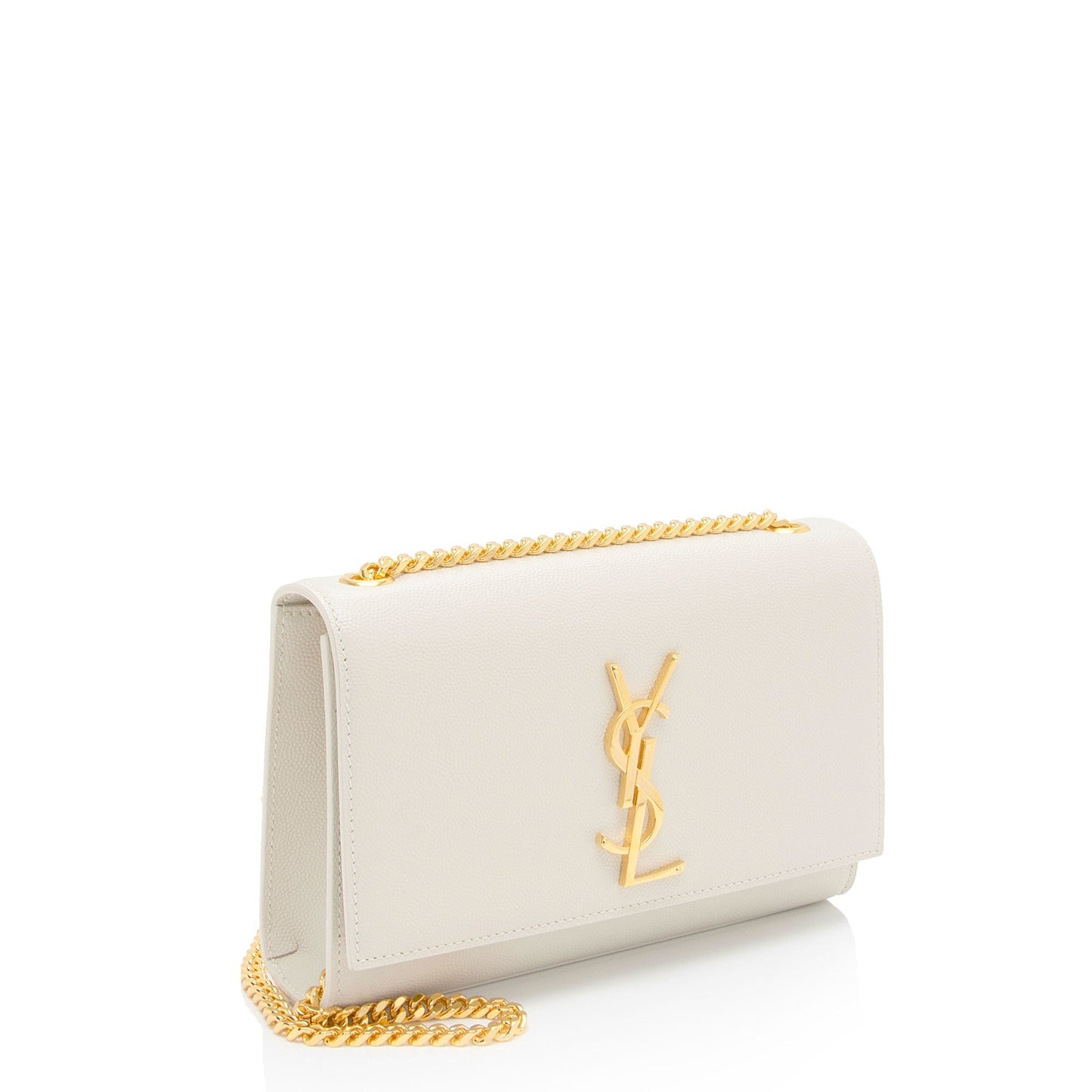 Saint Laurent Grain de Poudre Monogram Kate Small Shoulder Bag qk60EH