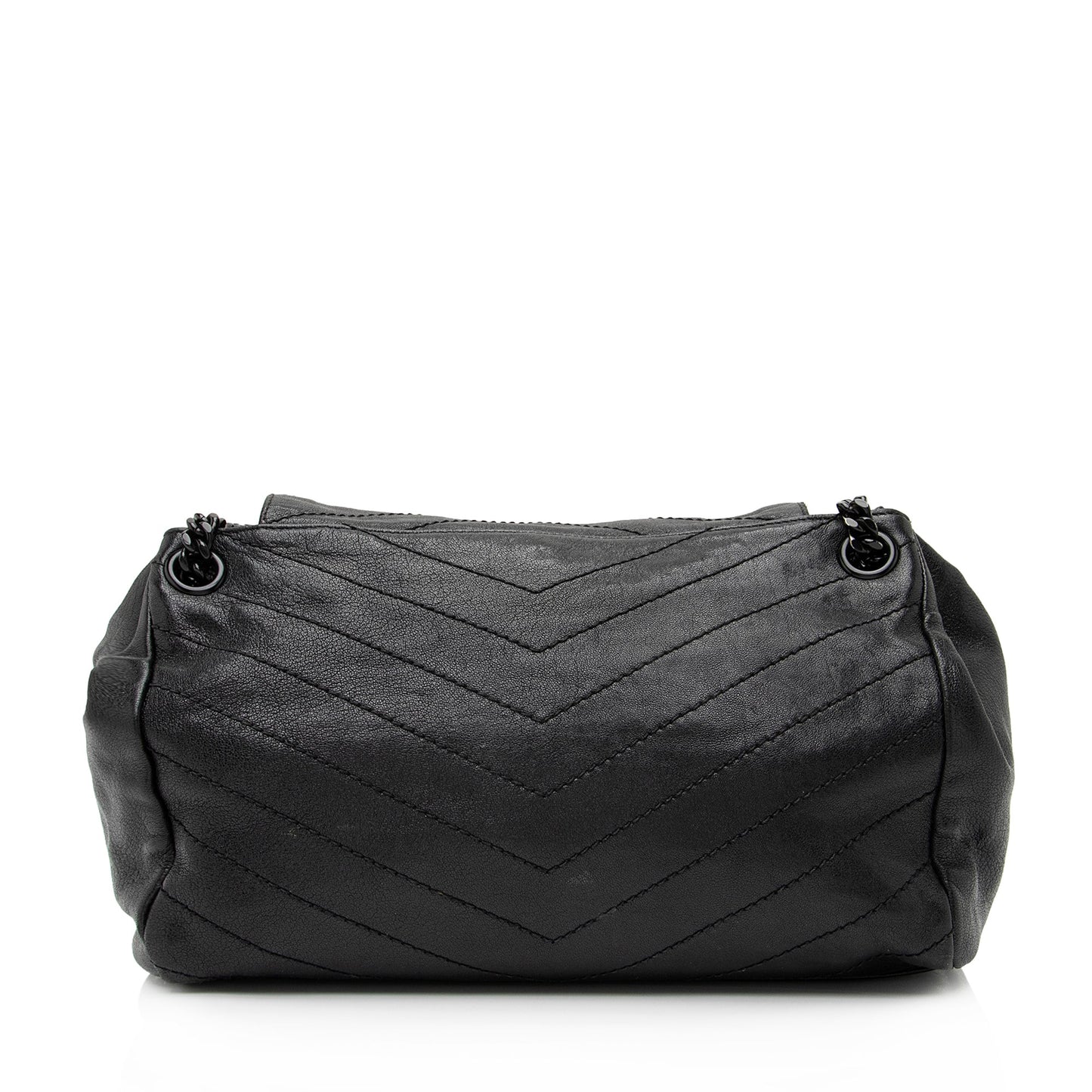 Saint Laurent Lambskin Large Monogram Nolita Bag 23575