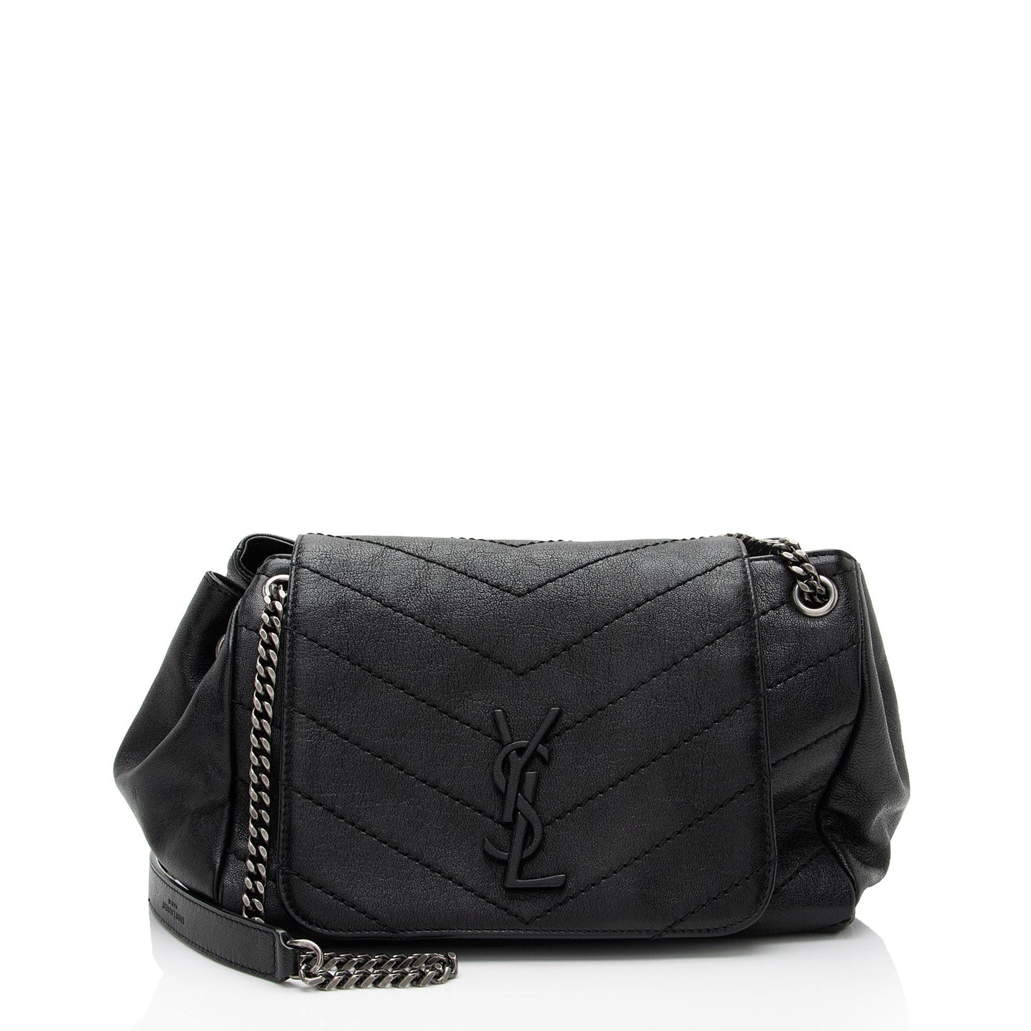 Saint Laurent Lambskin Monogram Nolita Small Flap Bag f0gUjx