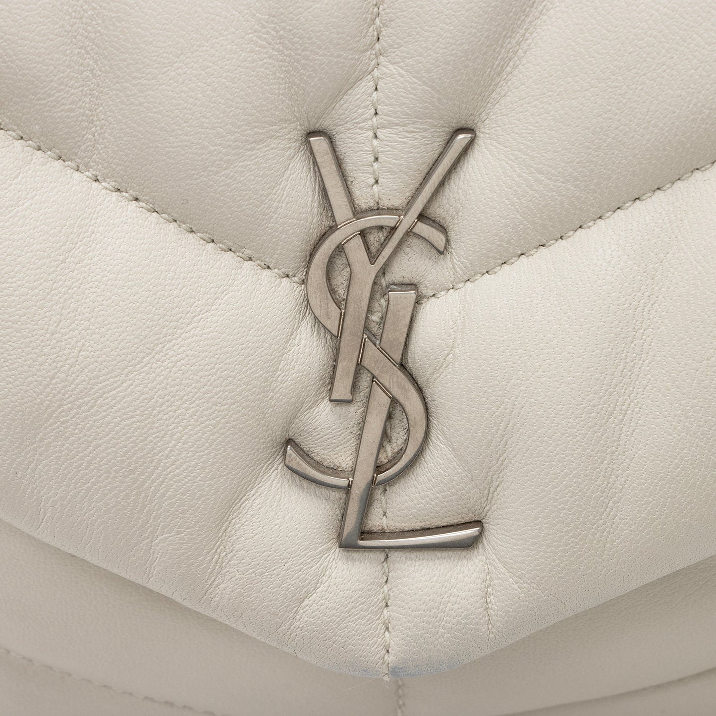 Saint Laurent Lambskin Puffer LouLou Toy Shoulder Bag 22629