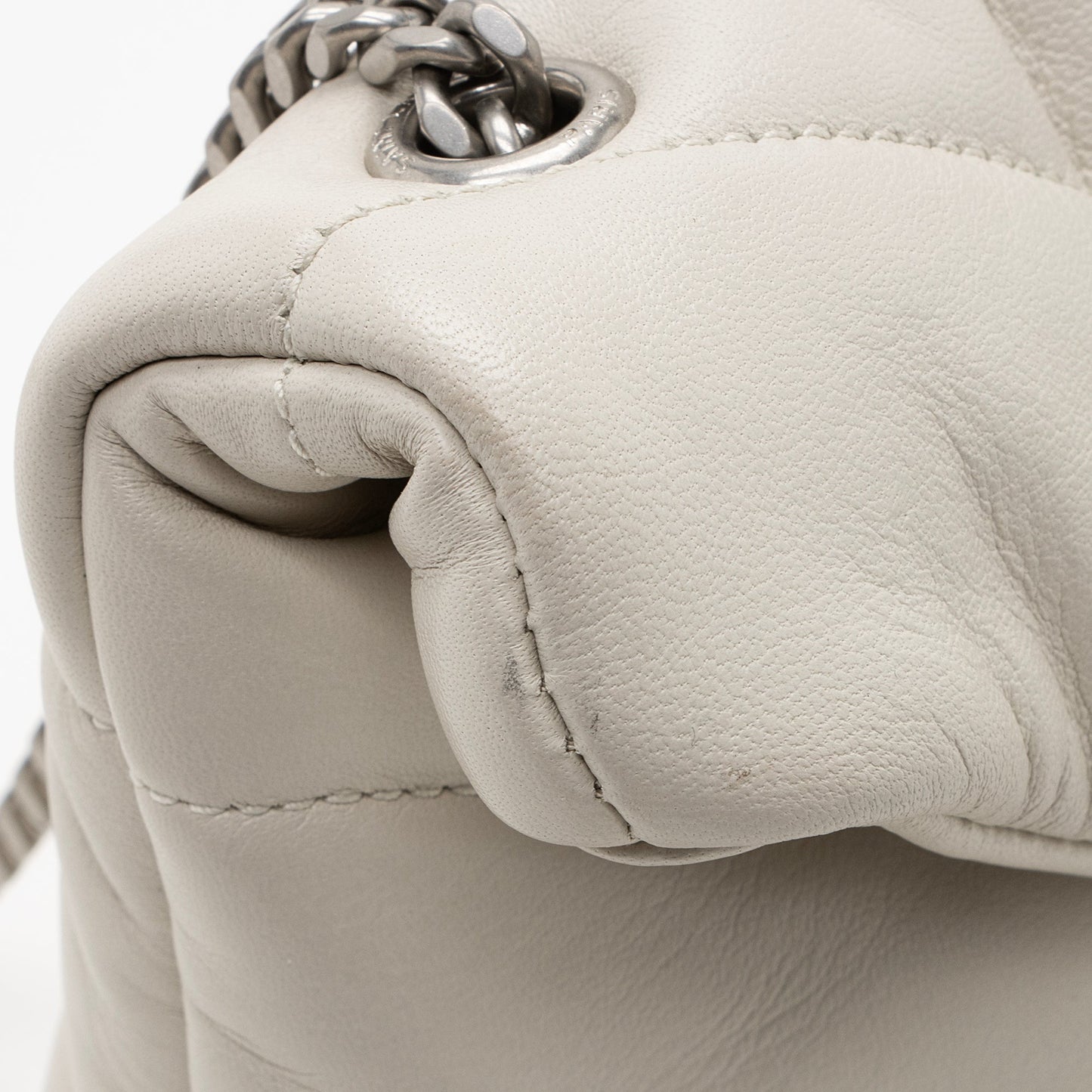 Saint Laurent Lambskin Puffer LouLou Toy Shoulder Bag 22629