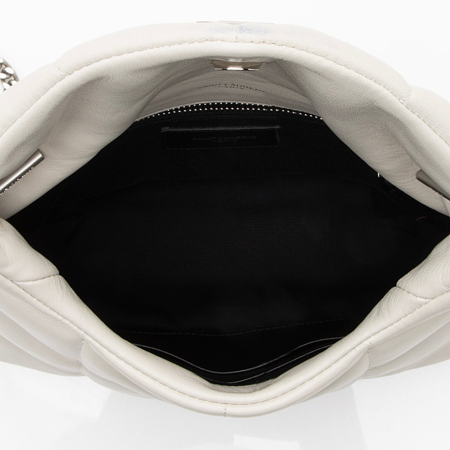 Saint Laurent Lambskin Puffer LouLou Toy Shoulder Bag 22629