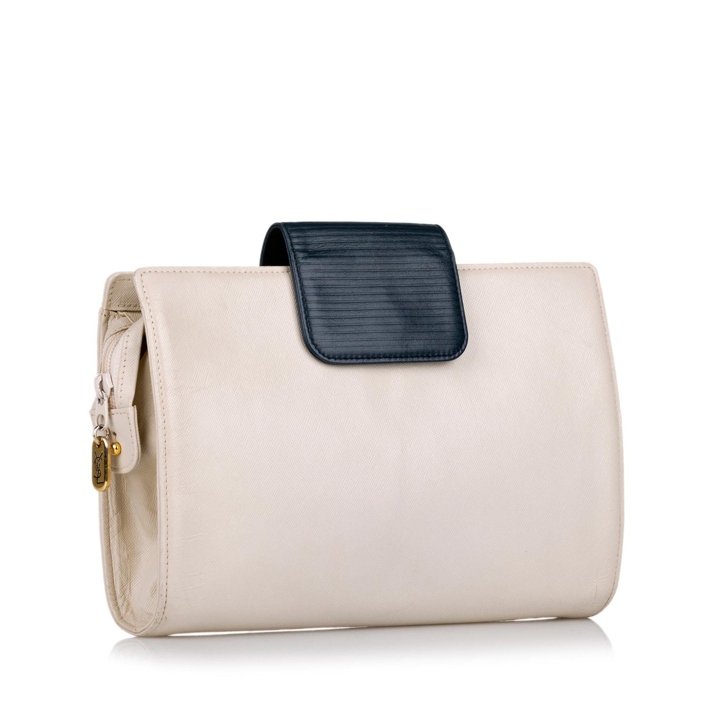 Saint Laurent Leather Clutch Bag (SHG-34661