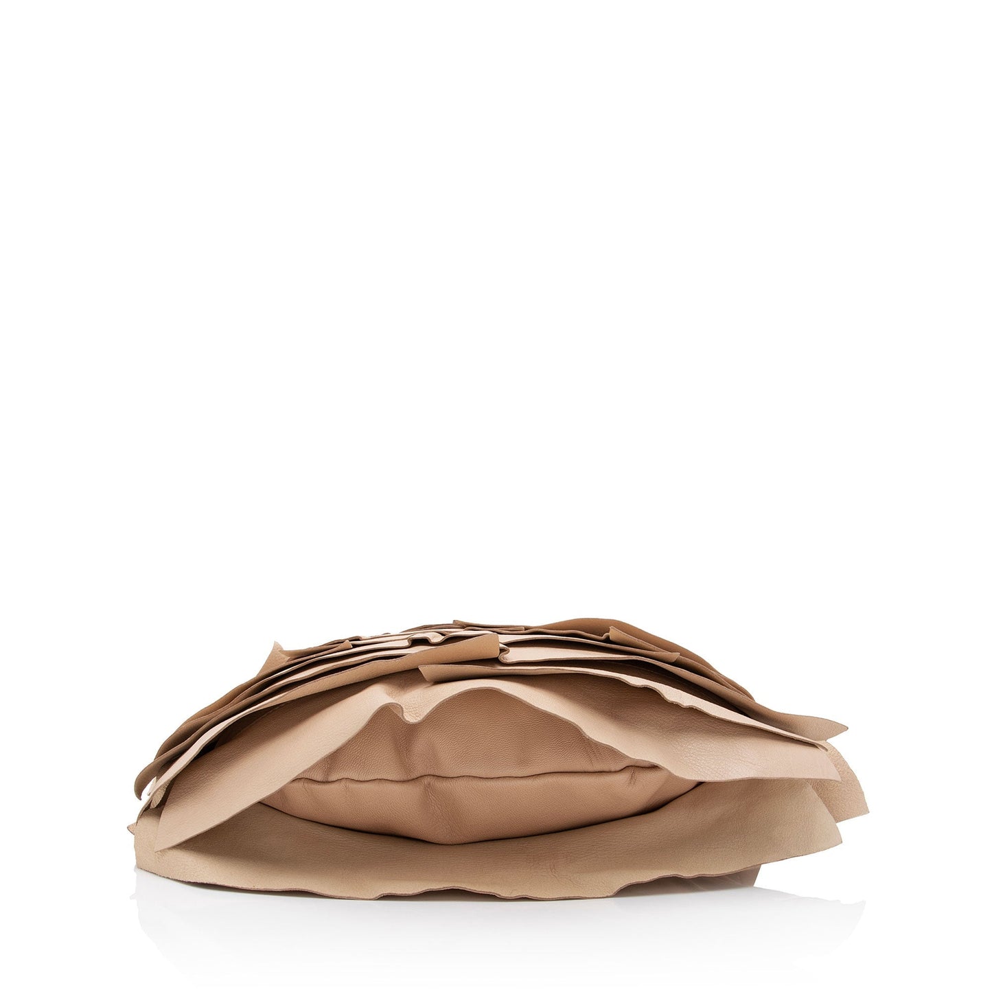 Saint Laurent Leather Ruffle St. Tropez Mombasa Hobo fzGBZY