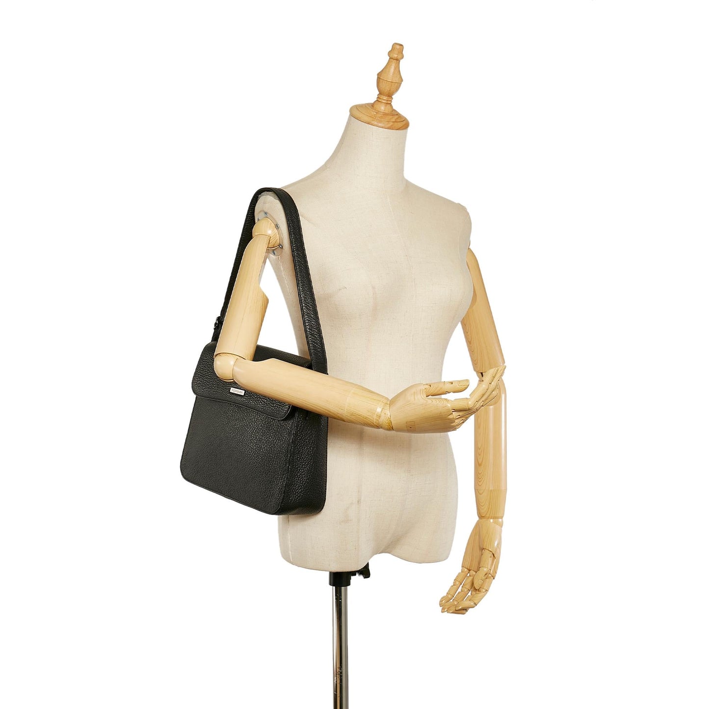 Saint Laurent Leather Shoulder Bag (SHG-31797
