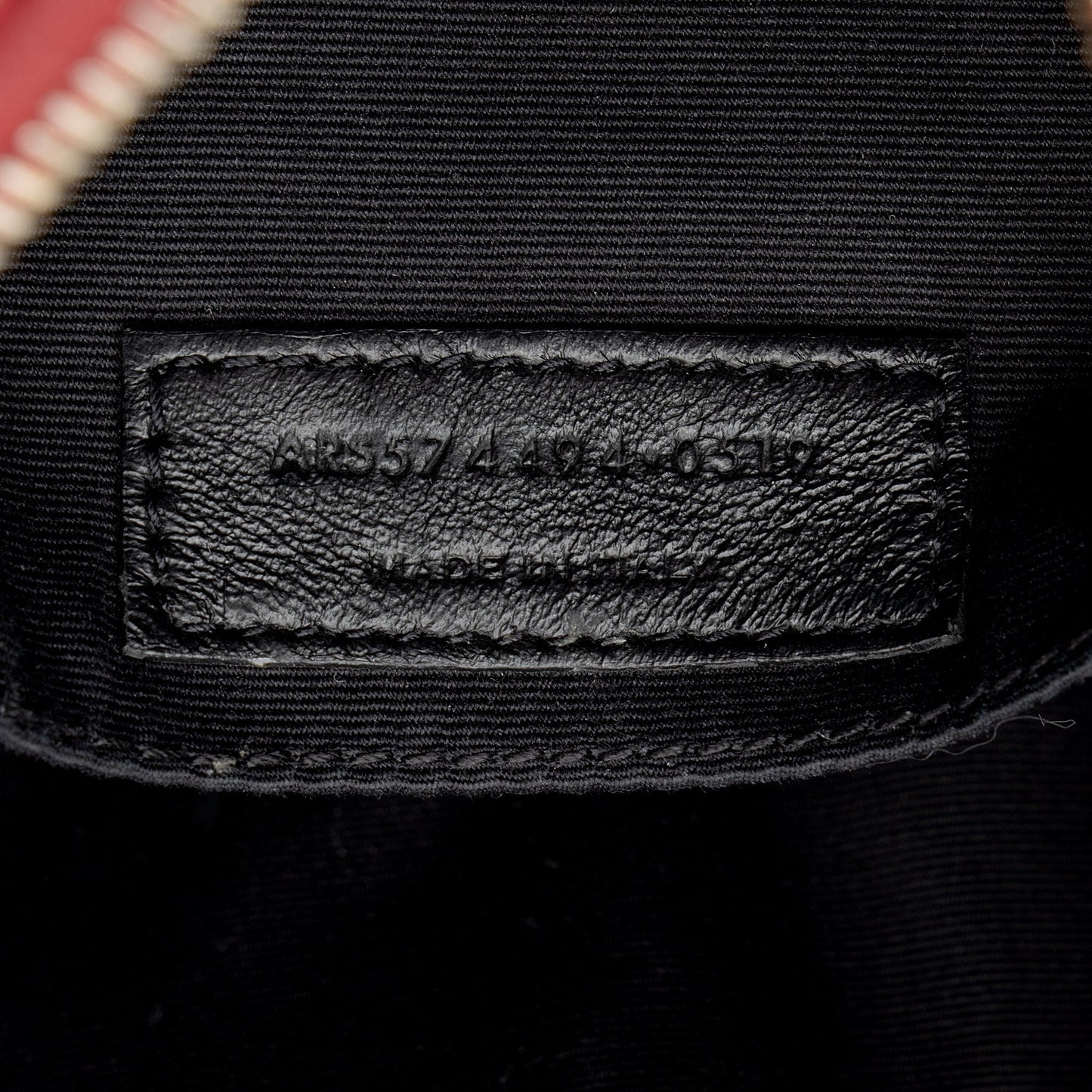 Saint Laurent Matelasse Calfskin Monogram Lou Camera Bag 22724
