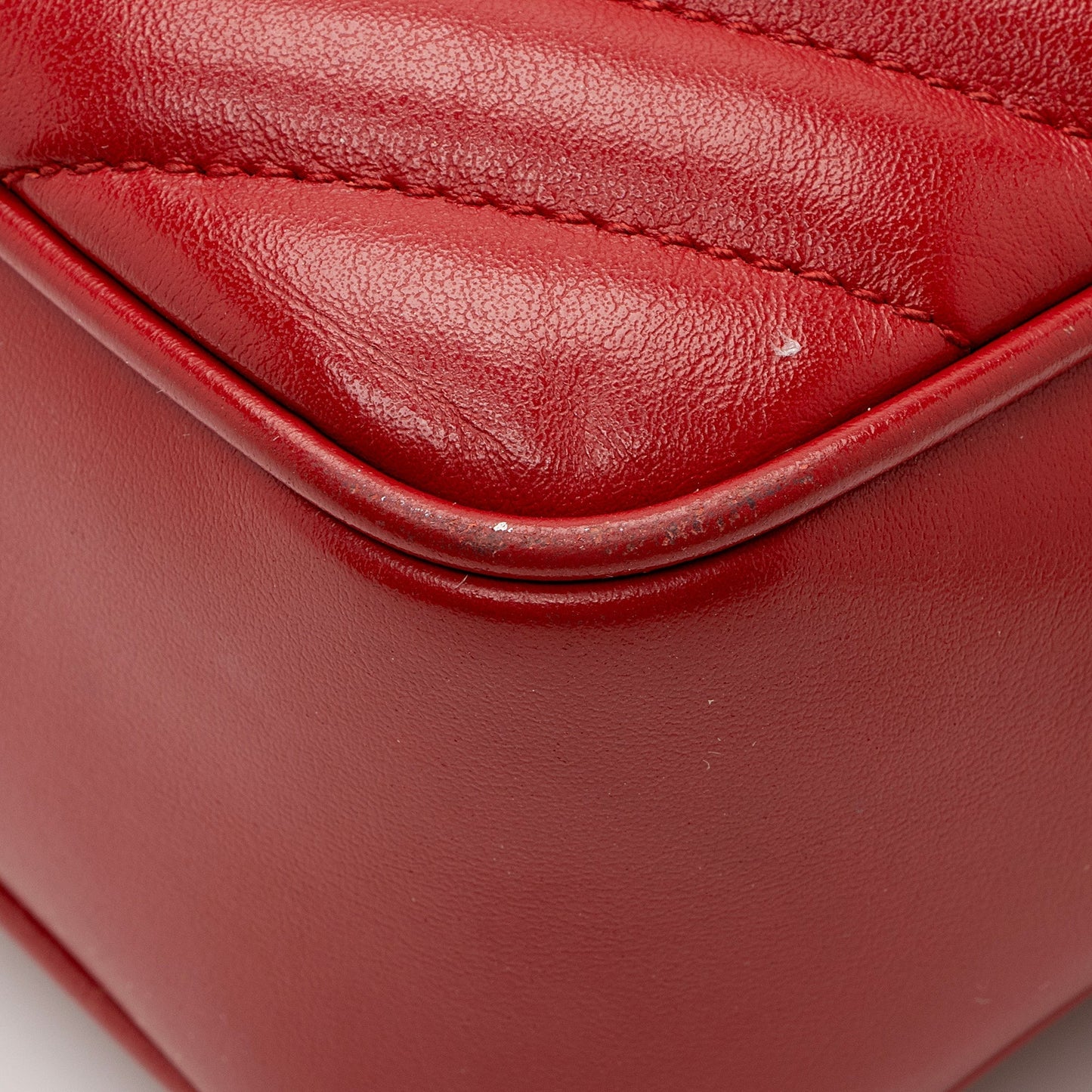 Saint Laurent Matelasse Calfskin Monogram Lou Camera Bag 22724