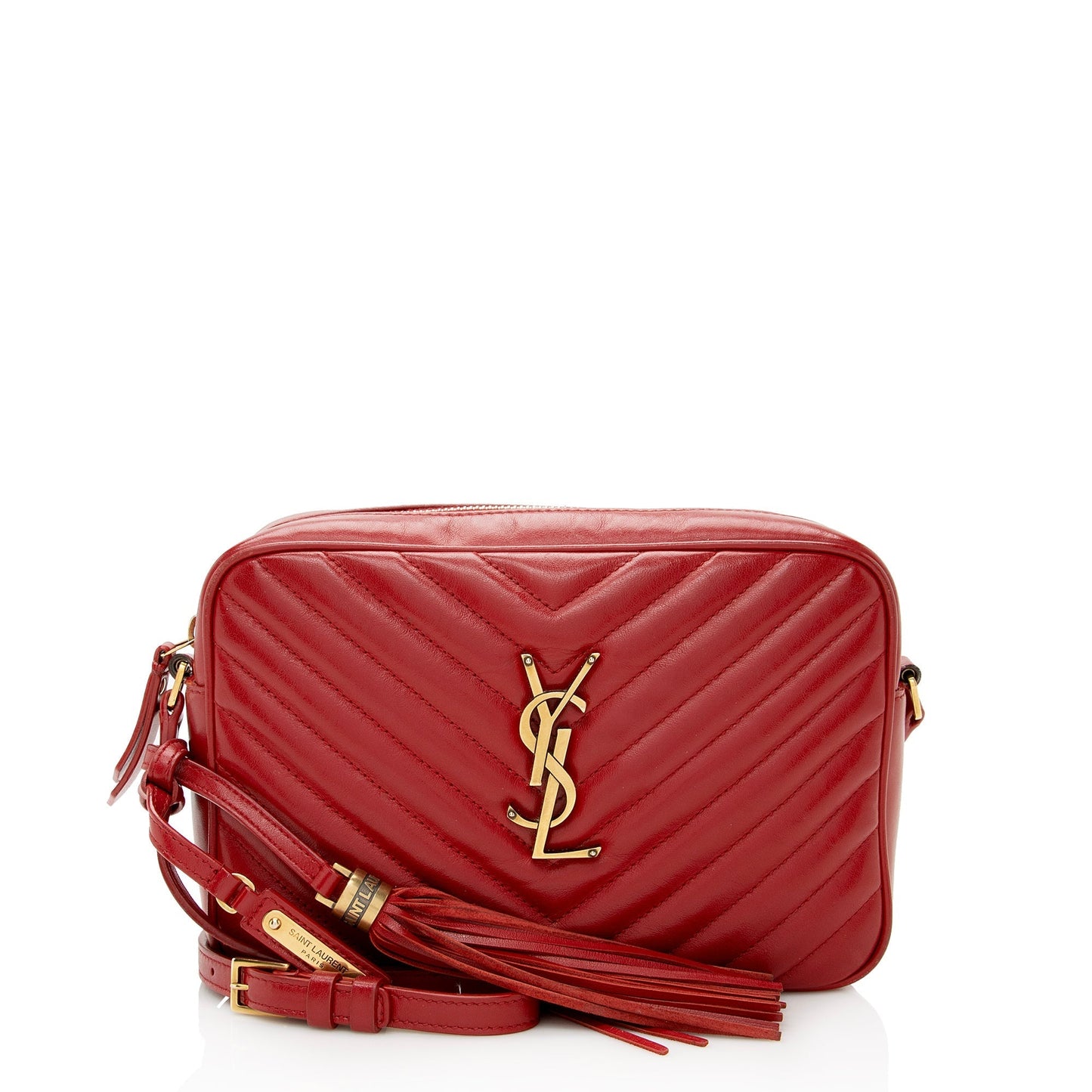 Saint Laurent Matelasse Calfskin Monogram Lou Camera Bag 22724