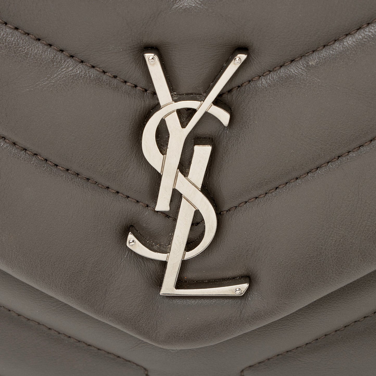 Saint Laurent Matelasse Calfskin LouLou Chain Small Crossbody Bag 22723