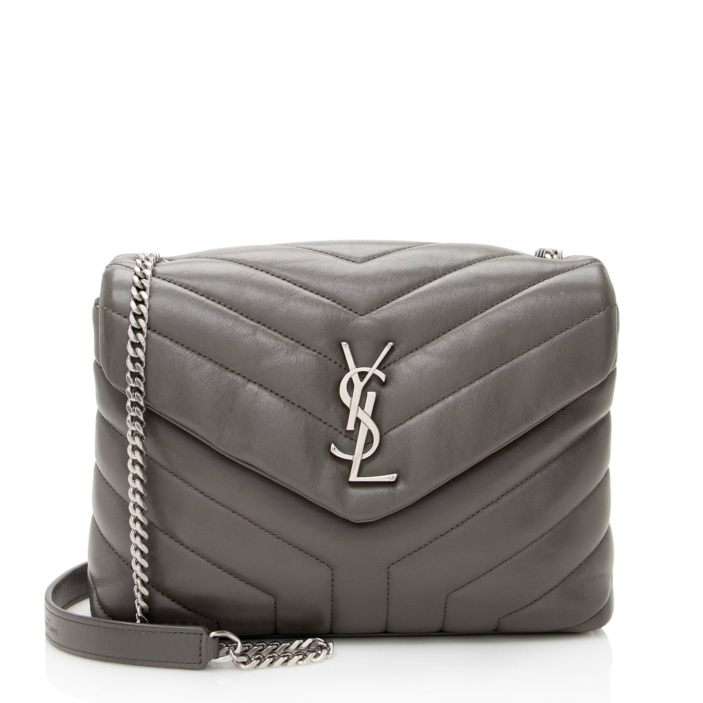 Saint Laurent Matelasse Calfskin LouLou Chain Small Crossbody Bag 22723