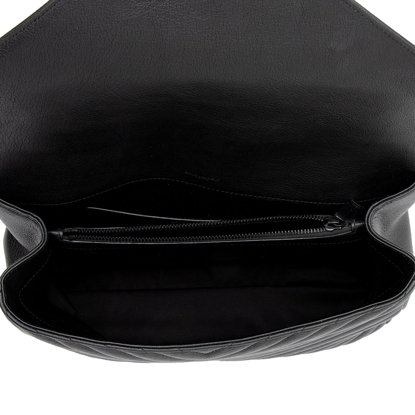 Saint Laurent Matelasse Calfskin Monogram College Large Shoulder Bag K7F9Zp
