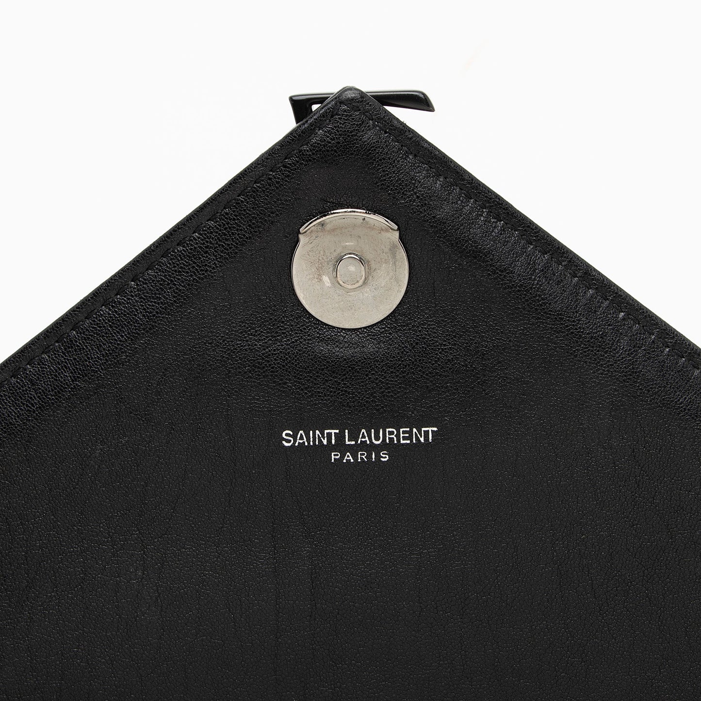 Saint Laurent Matelasse Calfskin Monogram College Large Shoulder Bag NTG48D