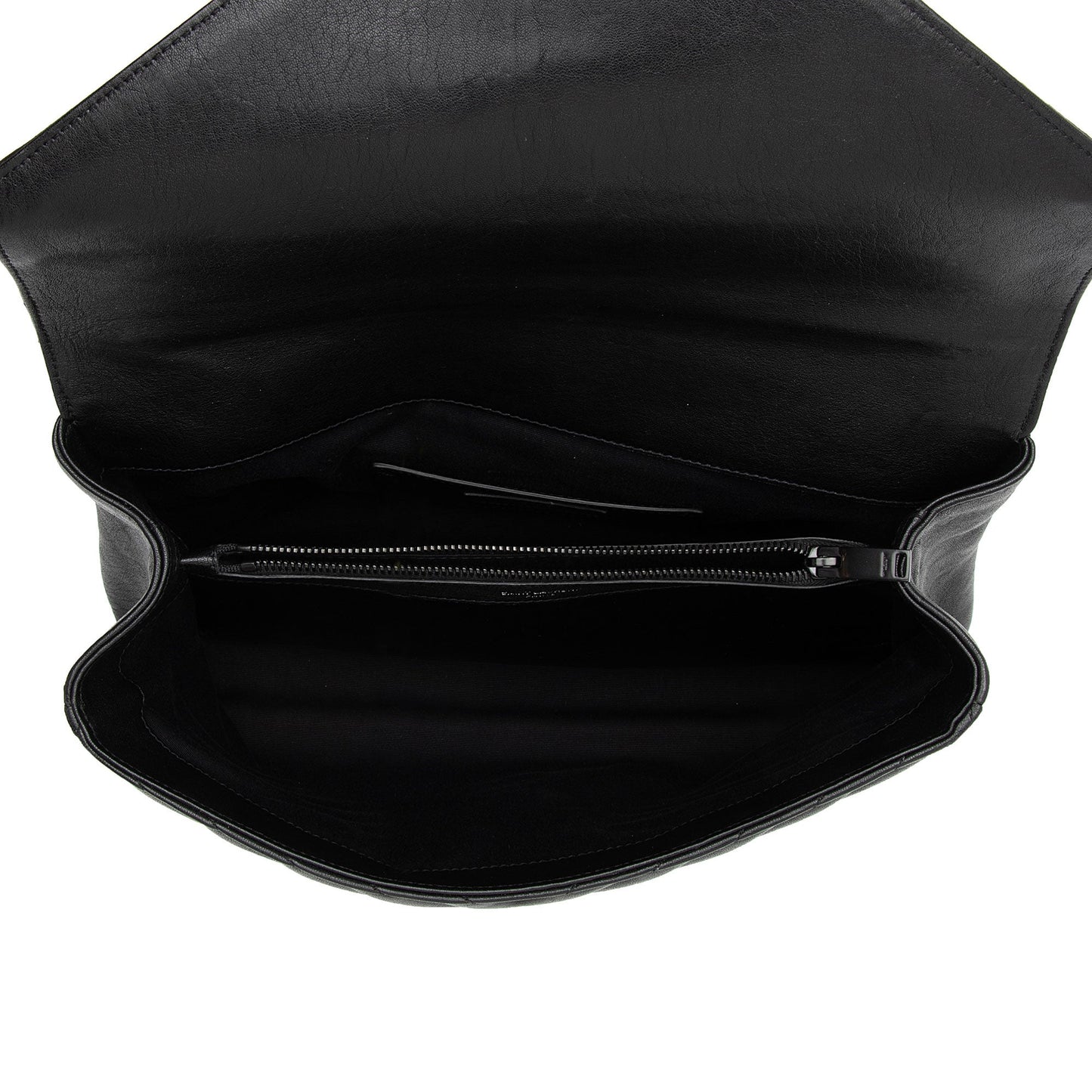 Saint Laurent Matelasse Calfskin Monogram College Large Shoulder Bag NTG48D