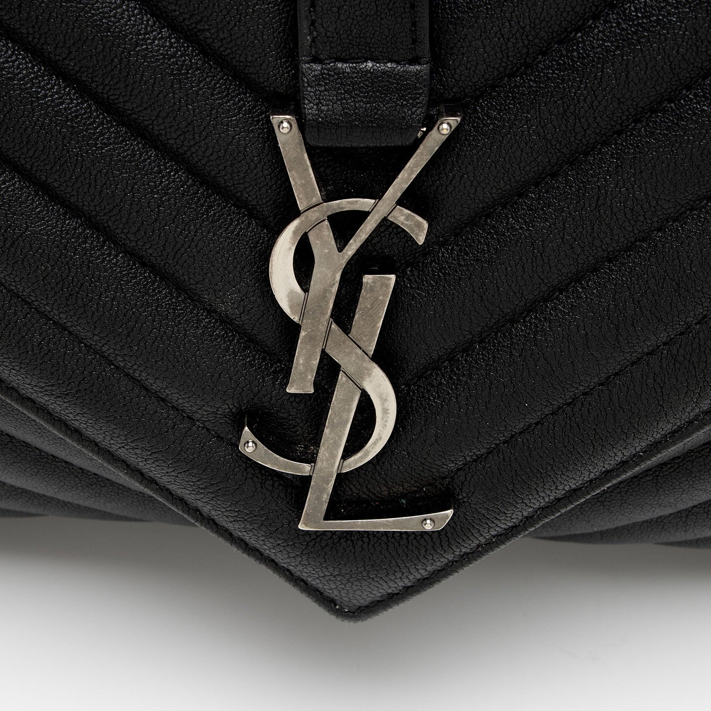 Saint Laurent Matelasse Calfskin Monogram College Large Shoulder Bag gvwSDh