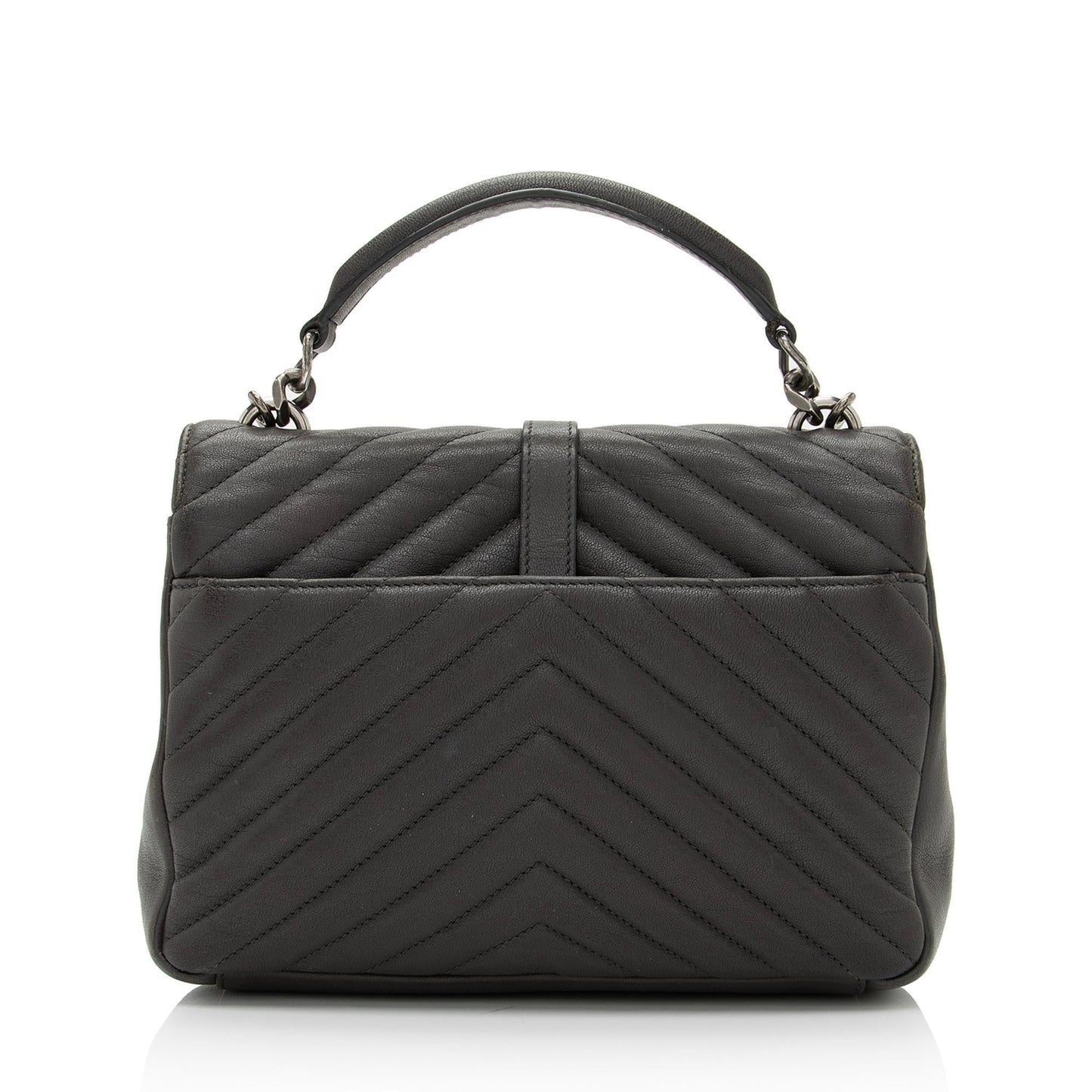 Saint Laurent Matelasse Calfskin Monogram College Medium Shoulder Bag VVdWy3