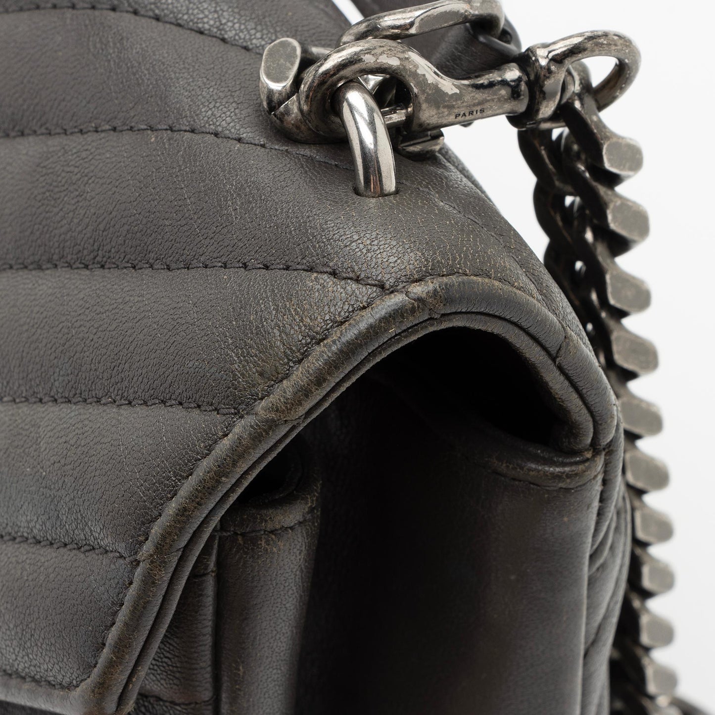 Saint Laurent Matelasse Calfskin Monogram College Medium Shoulder Bag VVdWy3