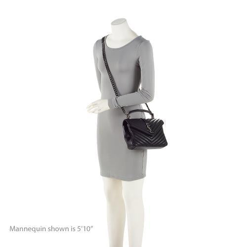 Saint Laurent Matelasse Calfskin Monogram College Medium Shoulder Bag MMt0qg