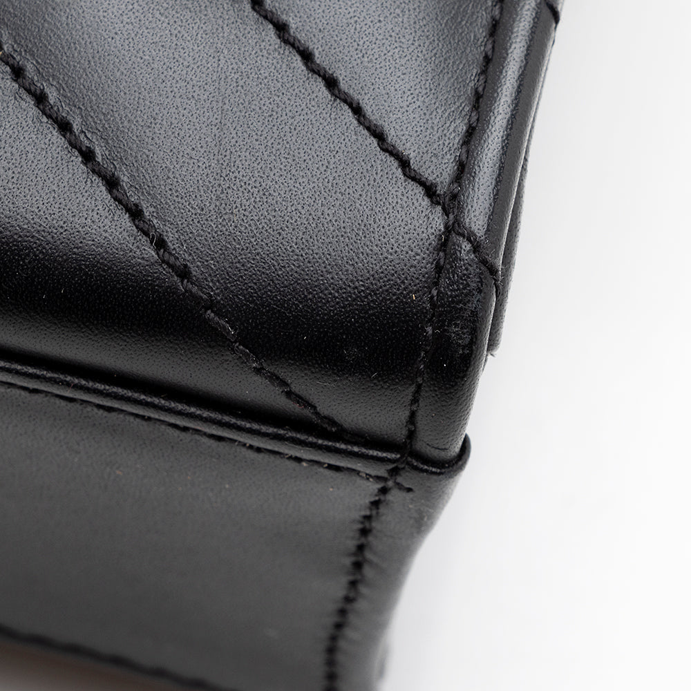 Saint Laurent Matelasse Calfskin Monogram Large Envelope Bag 19628