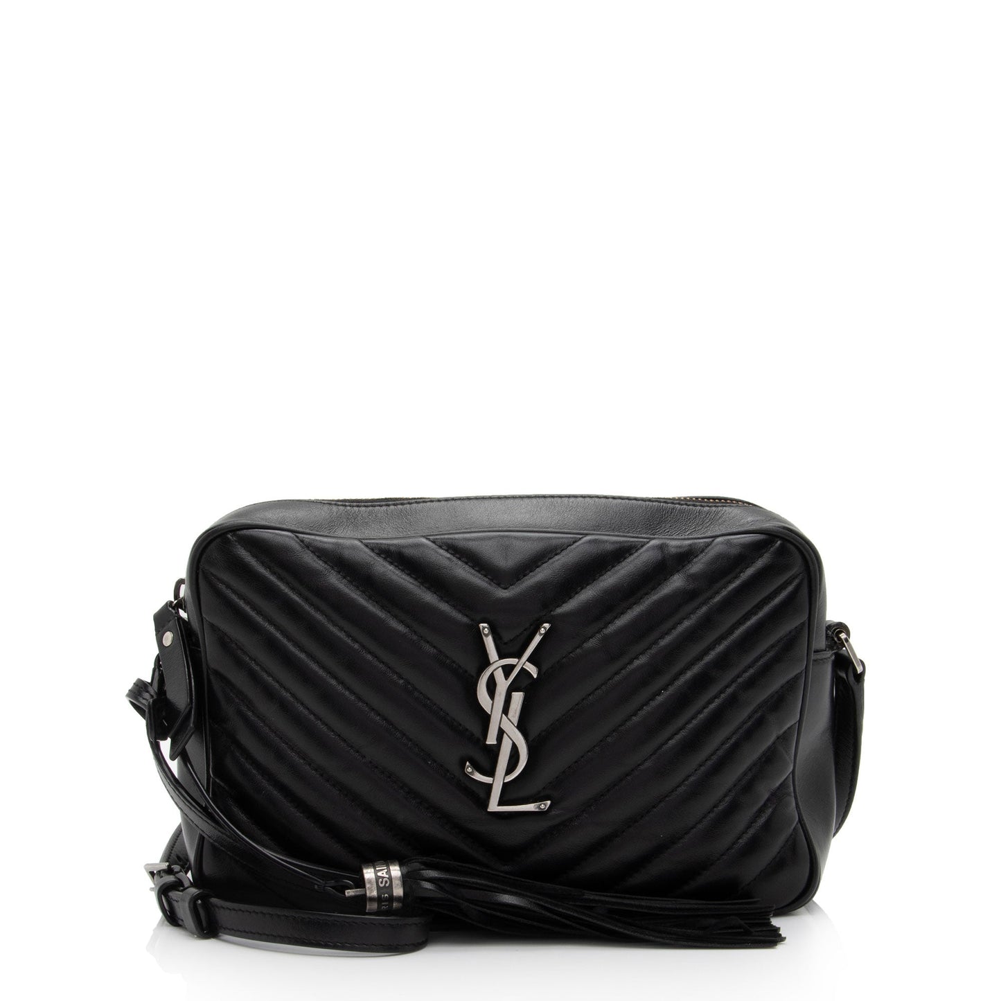 Saint Laurent Matelasse Calfskin Monogram Lou Camera Bag 017geY