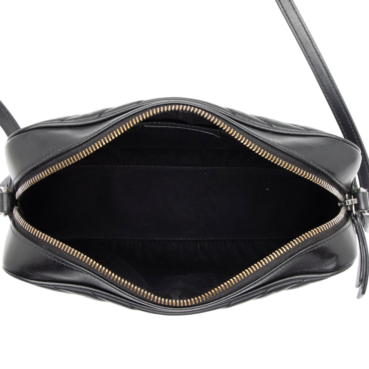 Saint Laurent Matelasse Calfskin Monogram Lou Camera Bag 017geY