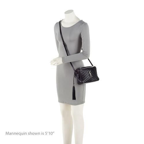Saint Laurent Matelasse Calfskin Monogram Lou Camera Bag 017geY