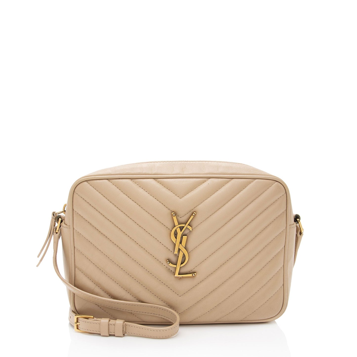 Saint Laurent Matelasse Calfskin Monogram Lou Camera Bag wHhf08