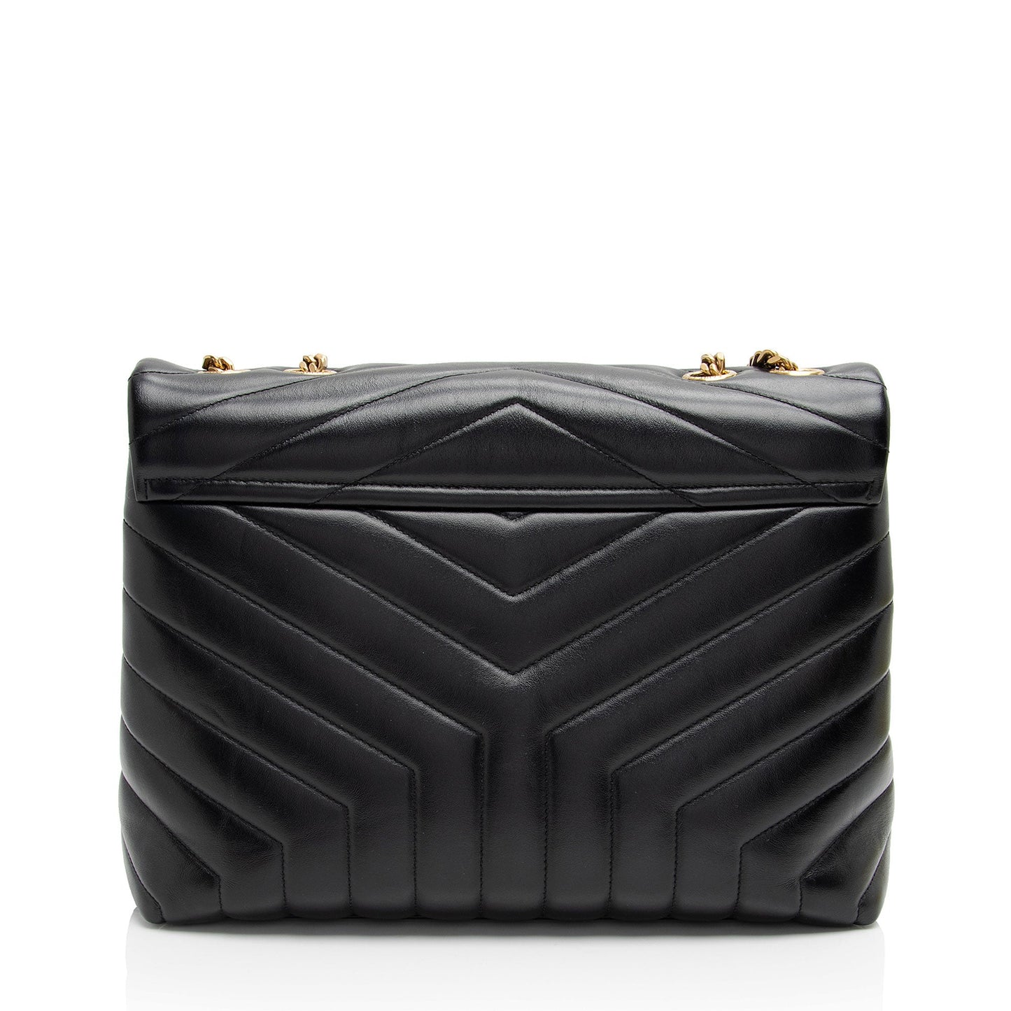 Saint Laurent Matelasse Calfskin Monogram LouLou Chain Medium Shoulder Bag m6cEGy